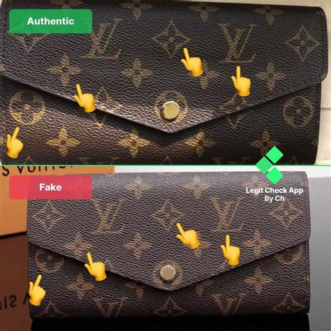 louis vuitton monogram wallet fake vs real|authenticate louis vuitton wallet.